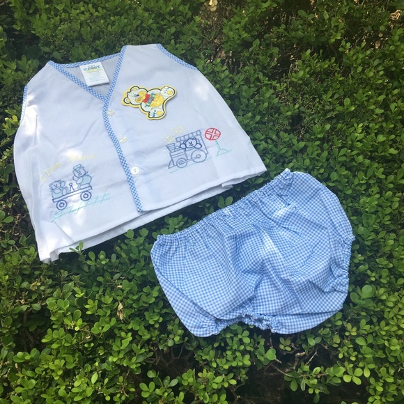 baby boy vintage outfit